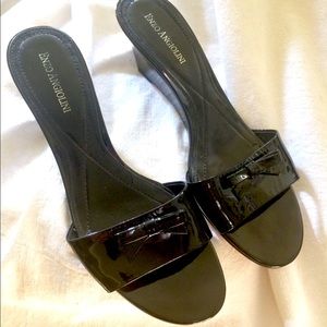 Enzo Angiolini Patent Leather Sandals